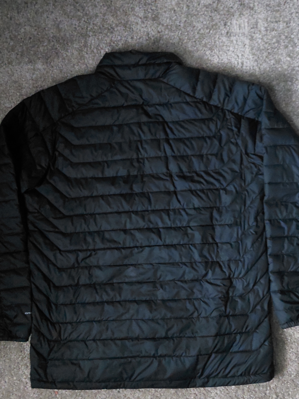 Columbia Black Quilted Lightweight Puffer Jacket